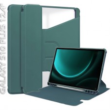 Чохол до планшета BeCover 360° Rotatable Samsung Galaxy Tab S10 Plus (SM-X820/SM-X826) 12.4" Dark Green (712266)