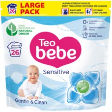 Капсули для прання Teo bebe Cotton Soft Сaps Sensitive 26 шт. (3800024048333)