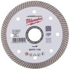 Круг відрізний Milwaukee алмазний SPEEDCROSS DHTI 125 мм для плитки, чистый рі (4932492155)
