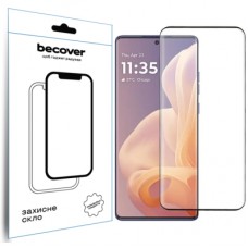 Скло захисне BeCover Motorola Moto G85 Black (712350)