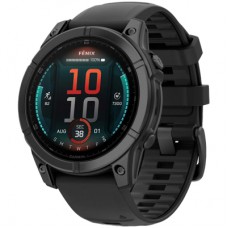Смарт-годинник Garmin fenix E, 47mm, Slate Gray Steel/Black, GPS (010-03025-01)