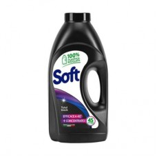 Гель для прання Soft Total Black На основі натурального мила Для чорних та темних речей 2.25 л (8003640020270)
