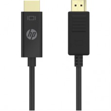 Кабель мультимедійний DisplayPort M to HDMI M 2.0m 4K60Hz active HP (DHC-DP04-02M)