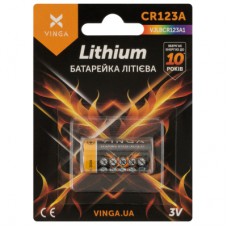 Батарейка CR123A Lithium Vinga (VJLBCR123A1)