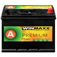 Акумулятор автомобільний WINMAXX (MonBat) Asia 75A +прав (0)