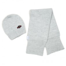 Шапка дитяча Na з шарфом (NA 1188-52-gray)