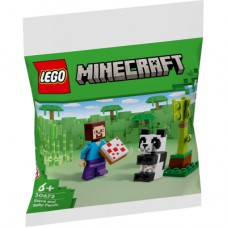 Конструктор LEGO Minecraft Стів і малюк-панда (30672)
