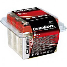 Батарейка Camelion Крона 6LR61 9V Plus Alkaline * 6 (6LR61-PB6)
