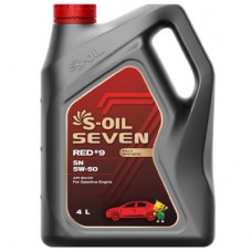 Моторна олива S-OIL SEVEN RED 9 SN 5W-50, 4л (SNR5504)