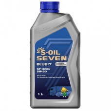 Моторна олива S-OIL SEVEN BLUE7 CF-4/SG 5W-30, 1л (SBCF5301)