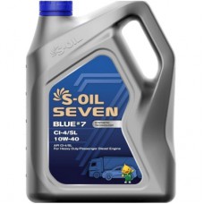 Моторна олива S-OIL SEVEN BLUE7 CI-4/SL 10W-40, 5л (SBCI10405)