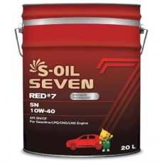 Моторна олива S-OIL SEVEN RED 7 SN 10W-40, 20л (SRSN104020)