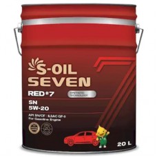 Моторна олива S-OIL SEVEN RED 7 SN 5W-20, 20л (SRSN52020)