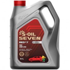 Моторна олива S-OIL SEVEN RED 7 SN 5W-20, 5л (SRSN5205)