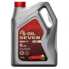 Моторна олива S-OIL SEVEN RED 7 SP 5W-20, 4л (SREDSP5204)