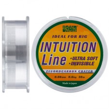 Волосінь Brain Intuition 50m 0,08 mm #0,22 0,6 kg 1,2 lb ц.: clear (1858.70.11)