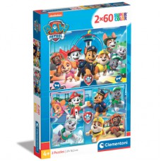 Пазл Clementoni 2 в 1 Paw Patrol, 2 по 60 елементів (21617)