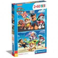 Пазл Clementoni 2 в 1 Paw Patrol. New, 2 по 60 елементів (21623)