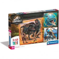 Пазл Clementoni Jurassic World 3 шт по 48 елементів (25314.00)