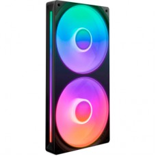 Кулер до корпусу NZXT F240 RGB Core Fan (Single Frame) - Black (RF-U24HF-B1)