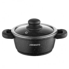 Каструля Ardesto Gemini Anzio, 1.2л, алюміній, чорний (AR2412GE)