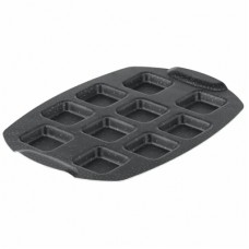 Форма для випікання Tefal PerfectBake, 10 форм, квадратний, 21х29см, алюміній, коричневий (J5734502)