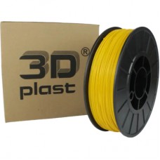 Пластик для 3D-принтера 3Dplast PLA 1.75мм, 0.85кг, yellow (3DPLA17508YL)