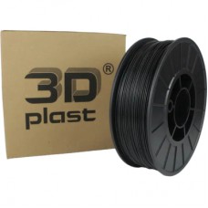 Пластик для 3D-принтера 3Dplast PETG 1.75мм, 0.85кг, black (3DPTG17508BLK)