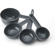 Аксесуар кухонний KitchenAid Набір мірних ложок Coreline, 4 шт, сірий (KQG058OHCGG)
