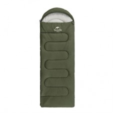 Спальний мішок Naturehike Y150L NH21MSD08, лівий, темно-зелений (6975641888758)