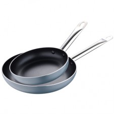 Набір сковорідок Bergner Professional chef anthracite, 20/28 см (BG-31593-ANTH)