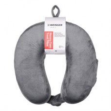 Туристична подушка Wenger Memory Foam Travel Neck Pillow, сірий (611884)