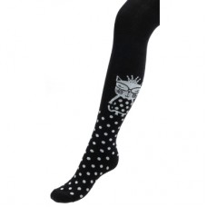 Колготки дитячі UCS Socks з котиком (M0C0301-2106-5-black)