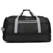Дорожня сумка TravelZ Wheelbag Doubleloader foldable black 80(95)L (603096) (931069)