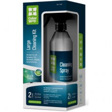 Спрей для очищення ColorWay Cleaning Kit, Large, OLED/LED/LCD/TFT, 550ml, microfibre*2 (CW-5500)