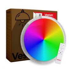 Світильник Vestum CRYSTAL зоряне небо 60W 3000К-6500К RGB з ДК (VS-91069)