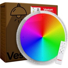 Світильник Vestum CRYSTAL зоряне небо 76W 3000К-6500К RGB з ДК (VS-91070)