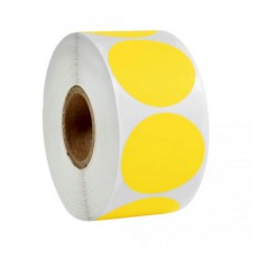 Етикетка UKRMARK термо ECO 38x38/ 0.1тис, коло, жовтий (900389)