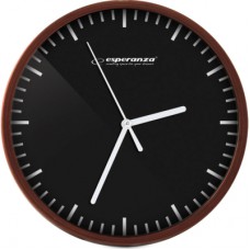 Настінний годинник Esperanza Wall Clock Budapest 20см Black (EHC010K)