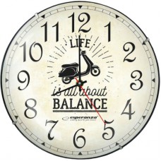 Настінний годинник Esperanza Wall Clock San Seattle 30 см (EHC018S)