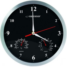 Настінний годинник Esperanza Wall Clock Washington 30 см Black (EHC008K)