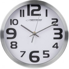 Настінний годинник Esperanza Wall Clock Zurich 25 см White (EHC013W)
