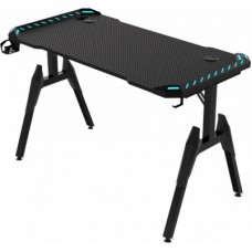 Комп'ютерний стіл GT Racer GT Racer T-1444 (140x60x73) Black (T-1444 (140x60x73) Black)