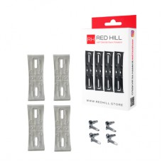 Рамка номерного знака RedHill невидимки прозорі к-т 4шт (24-054-IS)