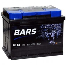Акумулятор автомобільний Bars 60Ah Ев (-/+) (530EN)