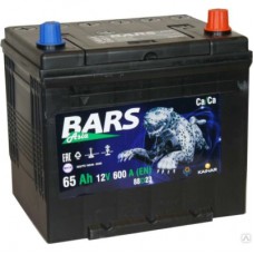 Акумулятор автомобільний Bars 65Ah ASIA Ев (-/+) (600EN)
