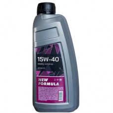 Моторна олива NEW FORMULA 15w-40 (SG/CD) кан. 1л ПЕ (0,9кг) (NF196253)