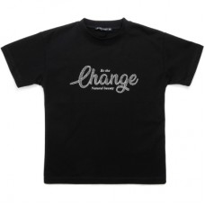 Футболка дитяча Blueland CHANGE (16022-152G-black)