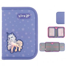 Пенал Kite 622 My Little Pony, 1 відділення, 2 відвороти (LP25-622)