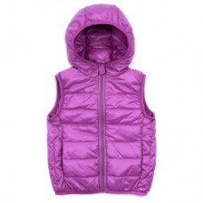 Жилет дитячий Kurt пухова (V-HT-580T-100-fuchsia)